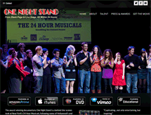 Tablet Screenshot of onenightstandthemovie.com
